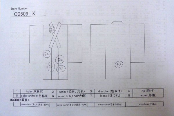 Photo15: O0509X Vintage Japanese kimono   Black TOMESODE formal for women / Silk. UME plum bloom, Silver embroidery  (Grade C) (15)