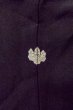 Photo4: O0510B Vintage Japanese kimono   Black TOMESODE formal for women / Silk. Flower, There is an impression of use.  (Grade B) (4)