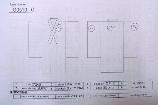 Photo17: O0510C Vintage Japanese kimono   Black TOMESODE formal for women / Silk. Chrysanthemum,   (Grade B) (17)