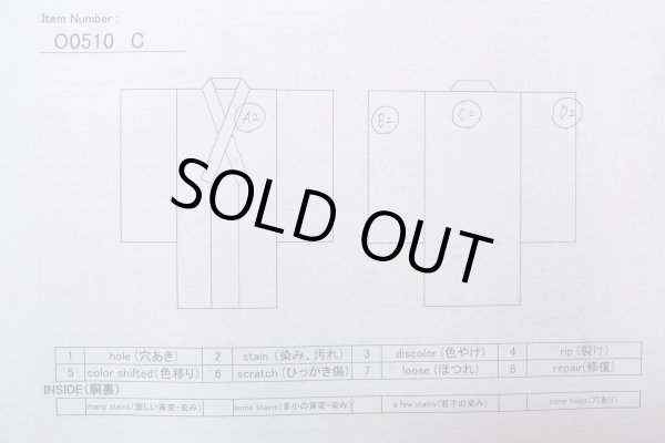 Photo17: O0510C Vintage Japanese kimono   Black TOMESODE formal for women / Silk. Chrysanthemum,   (Grade B) (17)