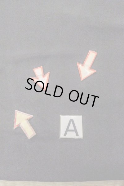 Photo18: O0510D Vintage Japanese kimono   Black TOMESODE formal for women / Silk. Chrysanthemum, There are stains all over.  (Grade D) (18)