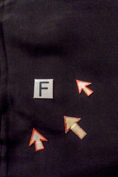 Photo23: O0510D Vintage Japanese kimono   Black TOMESODE formal for women / Silk. Chrysanthemum, There are stains all over.  (Grade D) (23)