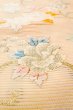 Photo9: O0528B Vintage Japanese Kimono  Pale Pink  NAGOYA OBI sash Flower Linen. (Grade B) (9)