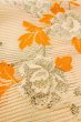 Photo10: O0528B Vintage Japanese Kimono  Pale Pink  NAGOYA OBI sash Flower Linen. (Grade B) (10)