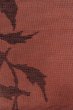Photo5: Mint O0528D Vintage Japanese Kimono   Dark Red  NAGOYA OBI sash Flower Linen. (Grade A) (5)
