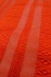 Photo8: Mint O0528F Vintage Japanese Kimono   Red HAKATA-woven NAGOYA OBI sash KENJO pattern(A prestigious pattern meaning that it was presented to the Shogunate.) Silk. (Grade A) (8)