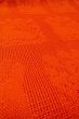 Photo10: O0528I Vintage Japanese Kimono  Vivid Orange  NAGOYA OBI sash Abstract pattern Linen. (Grade B) (10)