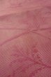 Photo10: O0528M Vintage Japanese Kimono  Grayish Wisteria  NAGOYA OBI sash MOMIJI maple leaf Linen. (Grade C) (10)