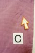 Photo14: O0528M Vintage Japanese Kimono  Grayish Wisteria  NAGOYA OBI sash MOMIJI maple leaf Linen. (Grade C) (14)