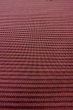 Photo10: Mint O0528N Vintage Japanese Kimono   Dark Red  FUKURO NAGOYA Obi Abstract pattern Linen. (Grade A) (10)