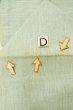 Photo16: O0528P Vintage Japanese Kimono  Pale Light Blue  FUKURO NAGOYA Obi Flower Linen. (Grade D) (16)