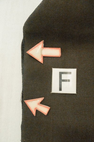 Photo18: O0528Q Vintage Japanese Kimono   Black  NAGOYA OBI sash MOMIJI maple leaf Linen. (Grade D) (18)