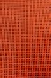 Photo7: O0528R Vintage Japanese Kimono  Vivid Vermilion  FUKURO NAGOYA Obi Plaid Checks Silk. (Grade C) (7)