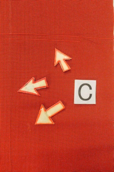 Photo14: O0528R Vintage Japanese Kimono  Vivid Vermilion  FUKURO NAGOYA Obi Plaid Checks Silk. (Grade C) (14)