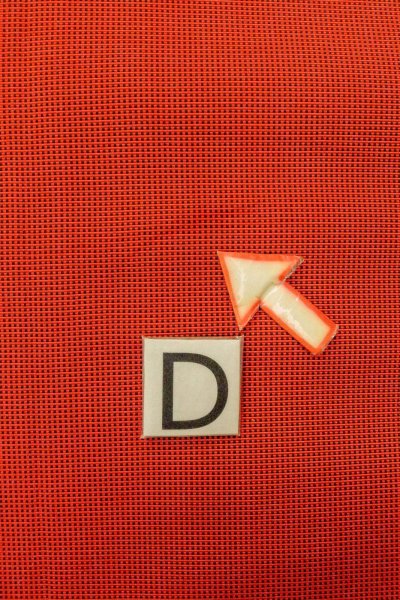 Photo15: O0528R Vintage Japanese Kimono  Vivid Vermilion  FUKURO NAGOYA Obi Plaid Checks Silk. (Grade C) (15)