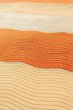 Photo8: O0528U Vintage Japanese Kimono   Multi Color  FUKURO NAGOYA Obi Stripes Linen. (Grade B) (8)