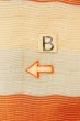 Photo13: O0528U Vintage Japanese Kimono   Multi Color  FUKURO NAGOYA Obi Stripes Linen. (Grade B) (13)