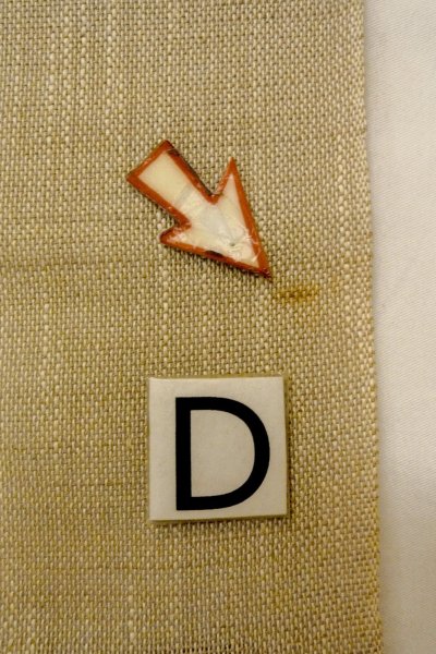 Photo15: O0528X Vintage Japanese Kimono  Dark Beige  FUKURO NAGOYA Obi Tall grass Linen. (Grade C) (15)