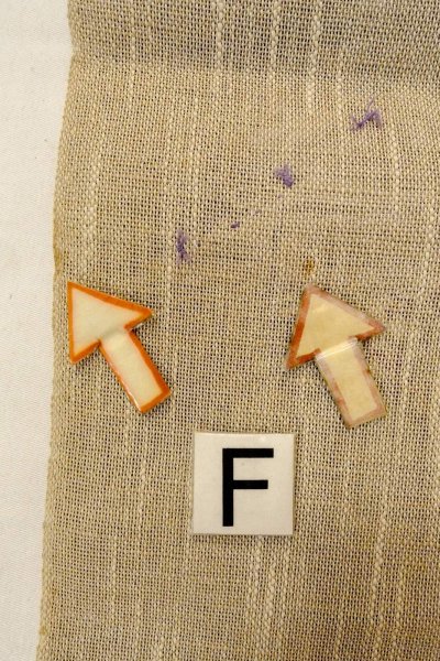 Photo17: O0528X Vintage Japanese Kimono  Dark Beige  FUKURO NAGOYA Obi Tall grass Linen. (Grade C) (17)