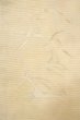 Photo3: O0528Z Vintage Japanese Kimono   Off White  NAGOYA OBI sash Abstract pattern Linen. (Grade C) (3)