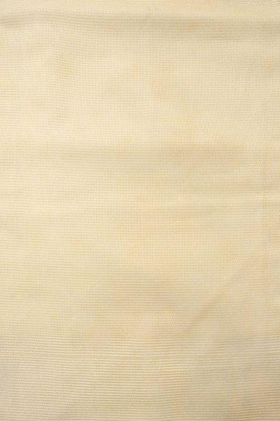 Photo4: O0528Z Vintage Japanese Kimono   Off White  NAGOYA OBI sash Abstract pattern Linen. (Grade C) (4)