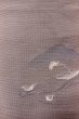 Photo3: O0529B Vintage Japanese Kimono  Grayish Purple  FUKURO NAGOYA Obi Bird Linen. (Grade C) (3)