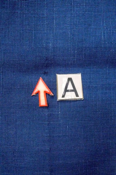 Photo11: O0606A Vintage Japanese Kimono  Dark Indigo Blue  NAGOYA OBI sash Bamboo leaf Linen. (Grade B) (11)