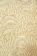 Photo6: O0606B Vintage Japanese Kimono  Pale Off White  NAGOYA OBI sash Abstract pattern Linen. (Grade C) (6)