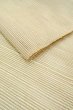 Photo11: O0606B Vintage Japanese Kimono  Pale Off White  NAGOYA OBI sash Abstract pattern Linen. (Grade C) (11)