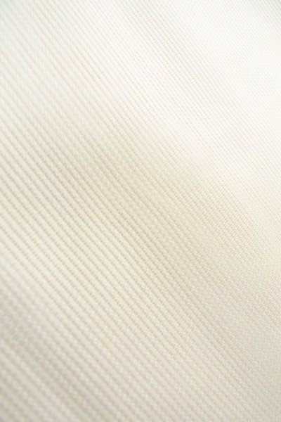 Photo12: O0606J Vintage Japanese Kimono  Light Off White  NAGOYA OBI sash KUMIHIMO rope with tassels Linen. (Grade B) (12)