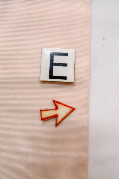 Photo20: O0606K Vintage Japanese Kimono Shiny Pale Pink  FUKURO OBI sash Geometrical pattern Linen. (Grade B) (20)