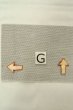 Photo20: O0606M Vintage Japanese Kimono   Gray  NAGOYA OBI sash Flower Linen. (Grade C) (20)