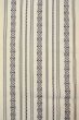Photo3: O0606P Vintage Japanese Kimono   Ivory  FUKURO OBI sash KENJO pattern(A prestigious pattern meaning that it was presented to the Shogunate.) Wool. (Grade D) (3)