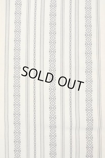 Photo1: O0606P Vintage Japanese Kimono   Ivory  FUKURO OBI sash KENJO pattern(A prestigious pattern meaning that it was presented to the Shogunate.) Wool. (Grade D) (1)