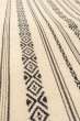 Photo10: O0606P Vintage Japanese Kimono   Ivory  FUKURO OBI sash KENJO pattern(A prestigious pattern meaning that it was presented to the Shogunate.) Wool. (Grade D) (10)