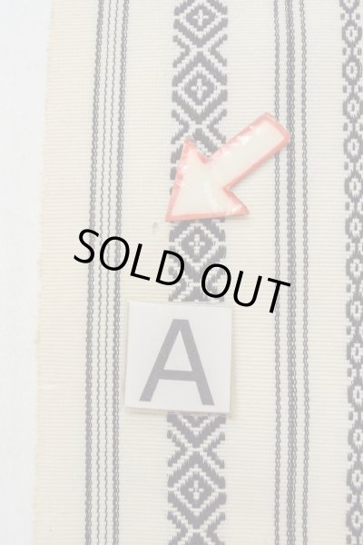 Photo12: O0606P Vintage Japanese Kimono   Ivory  FUKURO OBI sash KENJO pattern(A prestigious pattern meaning that it was presented to the Shogunate.) Wool. (Grade D) (12)