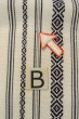 Photo13: O0606P Vintage Japanese Kimono   Ivory  FUKURO OBI sash KENJO pattern(A prestigious pattern meaning that it was presented to the Shogunate.) Wool. (Grade D) (13)