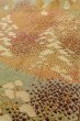 Photo10: O0606R Vintage Japanese Kimono   Brown  FUKURO NAGOYA Obi Tree Silk. (Grade C) (10)
