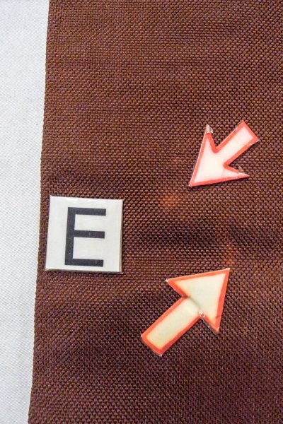 Photo16: O0606R Vintage Japanese Kimono   Brown  FUKURO NAGOYA Obi Tree Silk. (Grade C) (16)