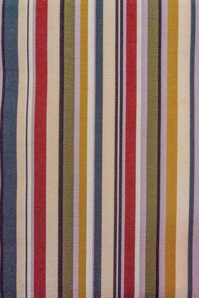 Photo5: O0606S Vintage Japanese Kimono   Coral  FUKURO NAGOYA Obi Stripes Silk. (Grade C) (5)