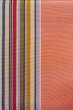 Photo7: O0606S Vintage Japanese Kimono   Coral  FUKURO NAGOYA Obi Stripes Silk. (Grade C) (7)