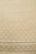 Photo4: O0606W Vintage Japanese Kimono  Light Gray  FUKURO NAGOYA Obi Flower Silk. (Grade D) (4)