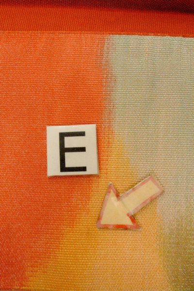 Photo16: O0606Y Vintage Japanese Kimono  Shiny Red  FUKURO NAGOYA Obi Mountain Silk. (Grade B) (16)