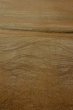 Photo9: O0607B Vintage Japanese Kimono  Dark Brown  FUKURO OBI sash Leaf Linen. (Grade C) (9)