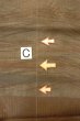 Photo14: O0607B Vintage Japanese Kimono  Dark Brown  FUKURO OBI sash Leaf Linen. (Grade C) (14)