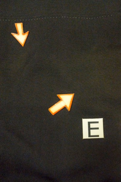 Photo24: O0624E Vintage Japanese kimono   Black TOMESODE formal for women / Silk. Cloud, Discolored all over.  (Grade C) (24)