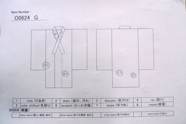 Photo17: O0624G Vintage Japanese kimono   Black TOMESODE formal for women / Silk. Chinese flower,   (Grade D) (17)
