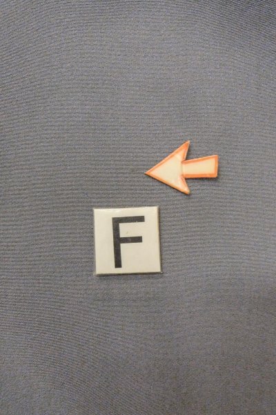 Photo26: O0624J Vintage Japanese kimono  Bluish Gray TOMESODE formal for women / Silk. Chinese flower,   (Grade B) (26)