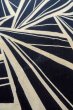 Photo10: O0624W Vintage Japanese kimono  Dark  Indigo Blue  YUKATA summer(made in Japan) for women /  Cotton.  Geometrical pattern   (Grade C) (10)