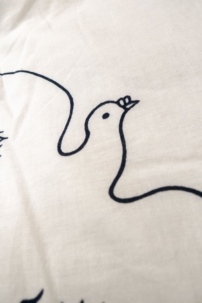 Photo16: O0624X Vintage Japanese kimono    White  YUKATA summer(made in Japan) for women /  Cotton/hemp  Flower,   (Grade C) (16)